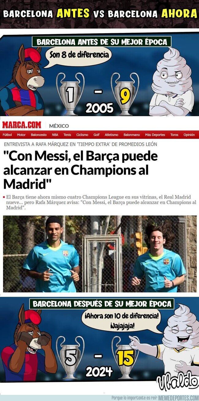 1210719 - Real Madrid y Barça antes y después de Messi