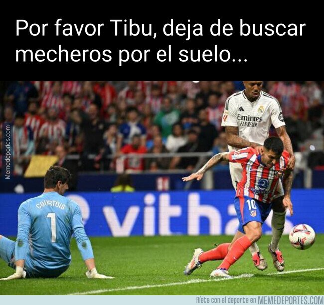 1210759 - Courtois no tuvo una noche fácil