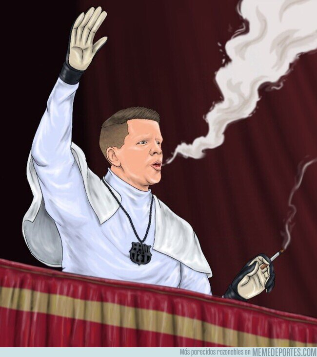 1210862 - Hay fumata blanca en la portería del Barça