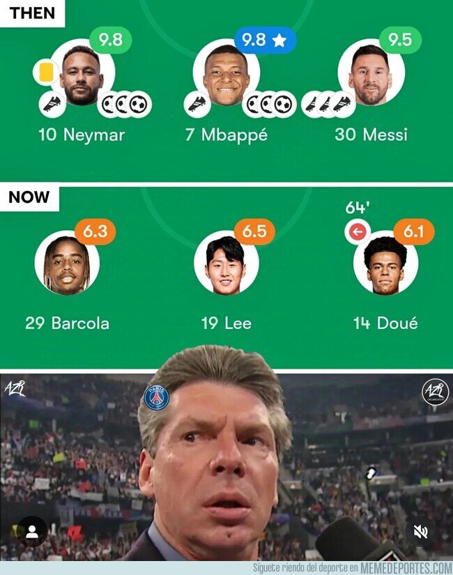 1210863 - El downgrade del PSG es notorio