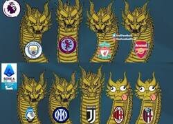 Enlace a Así les fue a las grandes ligas en Champions