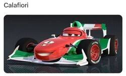 Enlace a Si Calafiori fuera un personaje de Cars