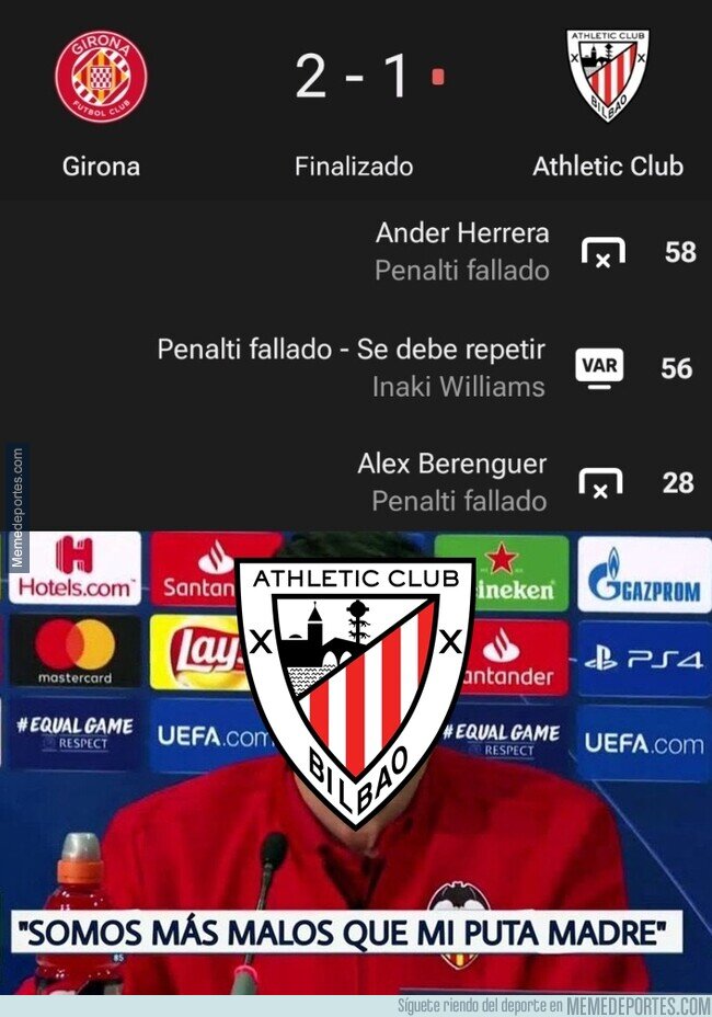 1210968 - ¿Cómo vas a fallar 3 penaltis en un partido?