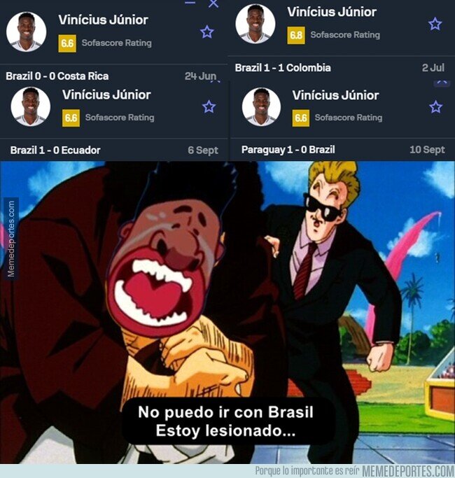 1210987 - Descarada borrada de Vinicius de Brasil