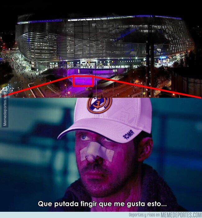 1210993 - Hay que quitarnos la careta. Este estadio es un empalago visual