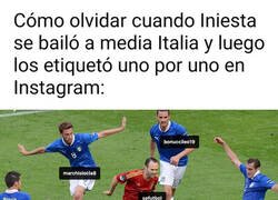 Enlace a Iniesta era único