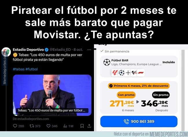 1211075 - El precio de ver fútbol en España