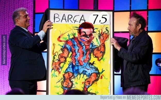 1211218 - Precioso homenaje del Barça a su mejor ídolo histórico