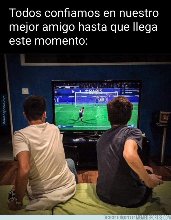 1211266 - En los penaltis del FIFA no hay amigos