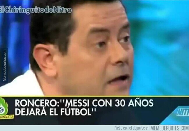 1211277 - Algunos son muy jóvenes para recordar la cacería que tenía la prensa del Madrid con Messi: