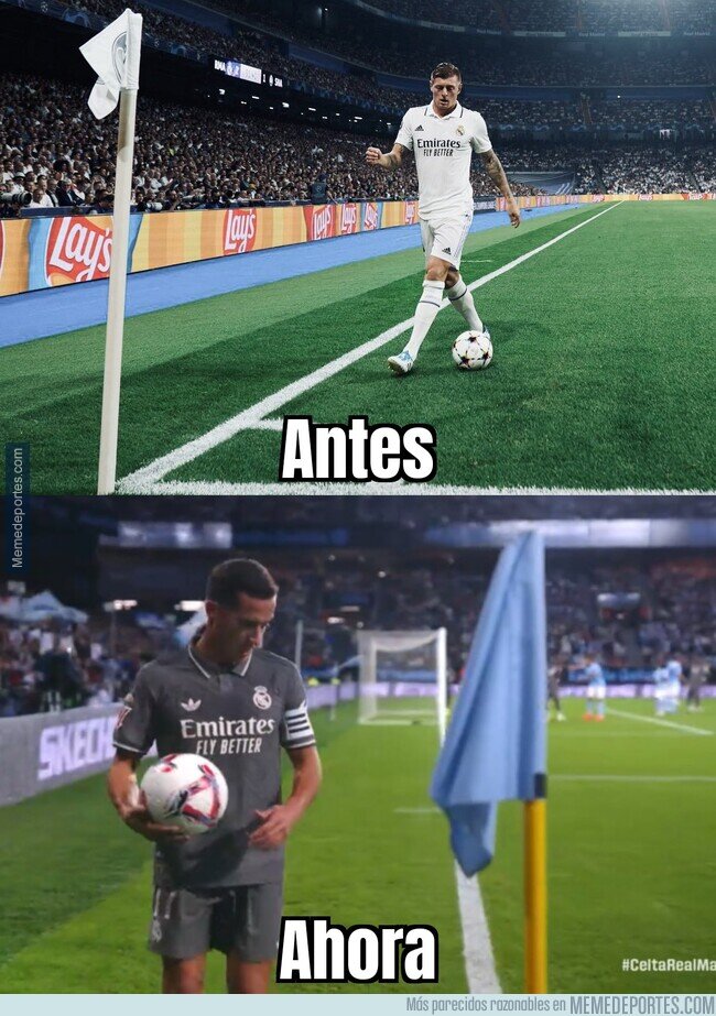 1211312 - Los córneres en el Madrid no son lo mismo