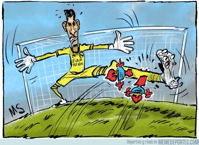 1211317 - El pie de Courtois para al Celta