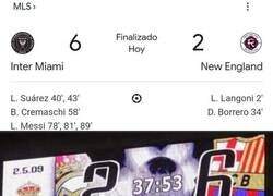 Enlace a Messi marcándole a equipos chicos