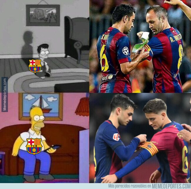 1211339 - Me vinieron vibras de Xavi e Iniesta