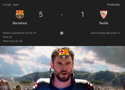 Enlace a El Barça sigue enrachado