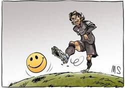 Enlace a Juega Modric, el fútbol sonríe