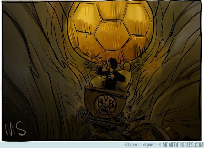 1211404 - El Dortmund se encontró con el Balón de Oro