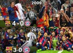 Enlace a Cuando el Barça gana al Bayern acaba ganando la Champions