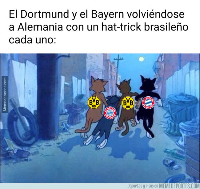 1211435 - Barça y Madrid se cebaron con los alemanes