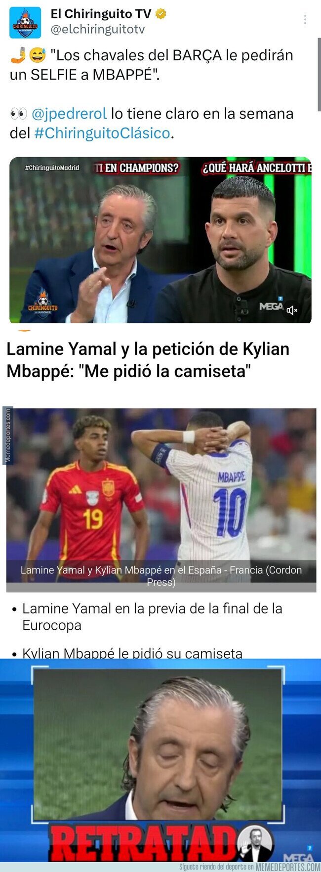 1211467 - ¿Quién le pedirá la camiseta a quién?