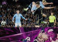 Enlace a Menudo remate acrobático de Haaland