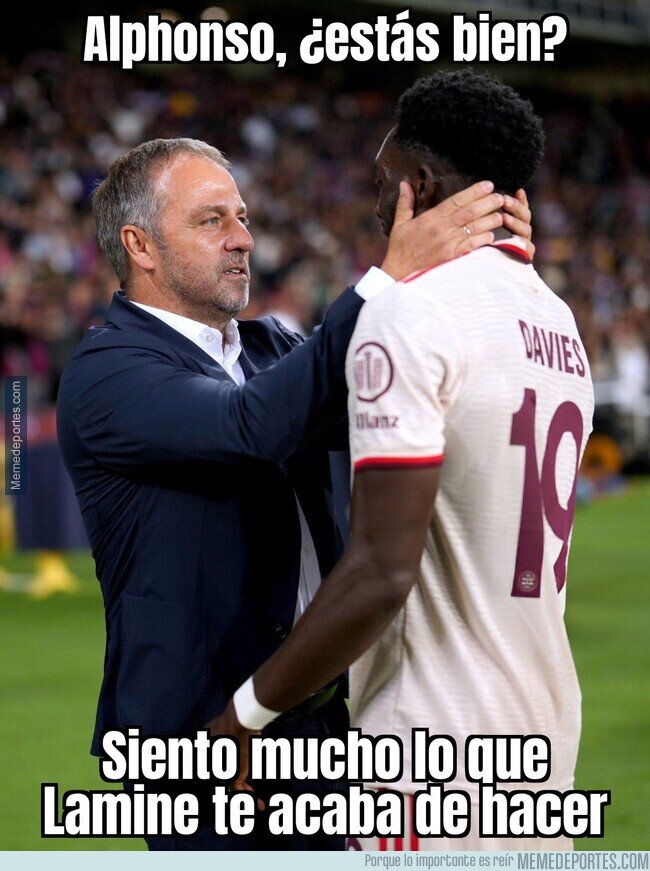 1211497 - Flick preocupándose por sus ex tras el partido