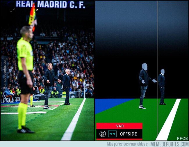 1211584 - Hasta Ancelotti estaba en fuera de juego.