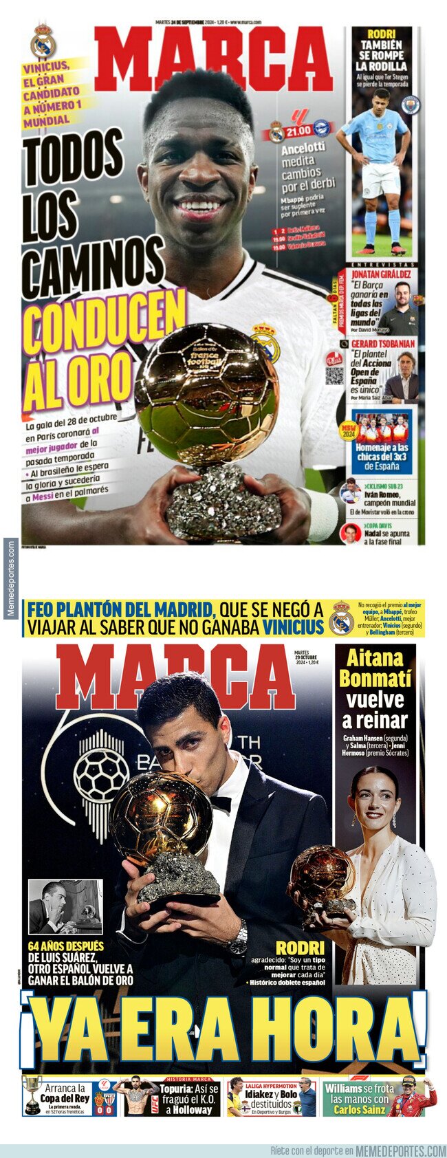 1211650 - No tienen vergüenza ni la conocen en el MARCA