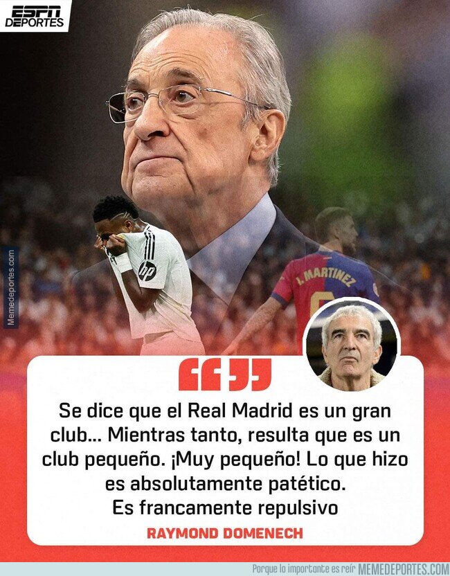 1211730 - Para Raymond Domenech el Madrid es un equipo chico