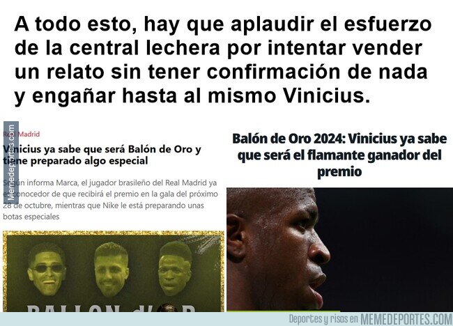 1211738 - Por esto el no balón de oro de Vinicius se hizo innecesariamente más polémico