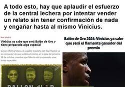 Enlace a Por esto el no balón de oro de Vinicius se hizo innecesariamente más polémico