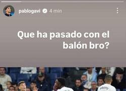 Enlace a Que alguien le quite el Instagram a Gavi