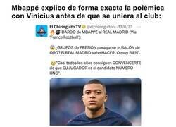 Enlace a Cuando Mbappé aun no hacía parte del régimen: