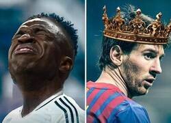 Enlace a Vini desde que está en Madrid todavía no ha superado los goles de Messi en su mejor año