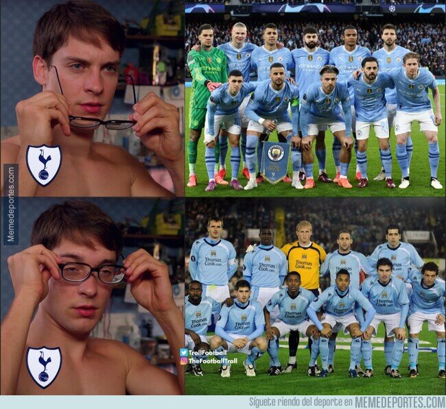 1211782 - El Tottenham cuando juega contra el City