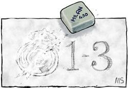 Enlace a El Milan borró al Madrid