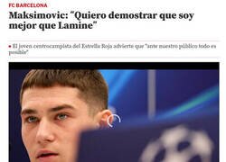 Enlace a Maksimovic no sabe lo que ha hecho