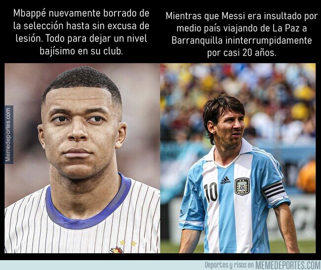 1211961 - Un seleccionador serio consideraría no convocarlo más