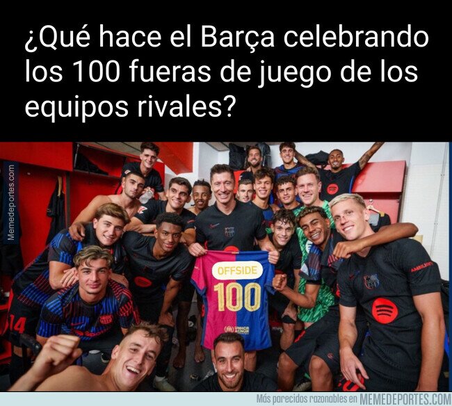 1211987 - Ningún equipo provoca más offsides