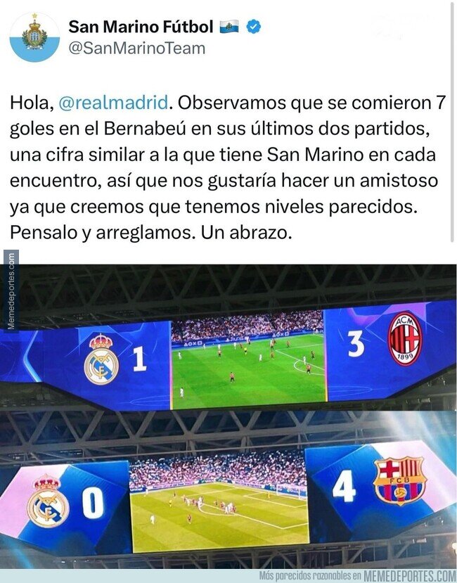 1211990 - Hasta San Marino vacila al Madrid