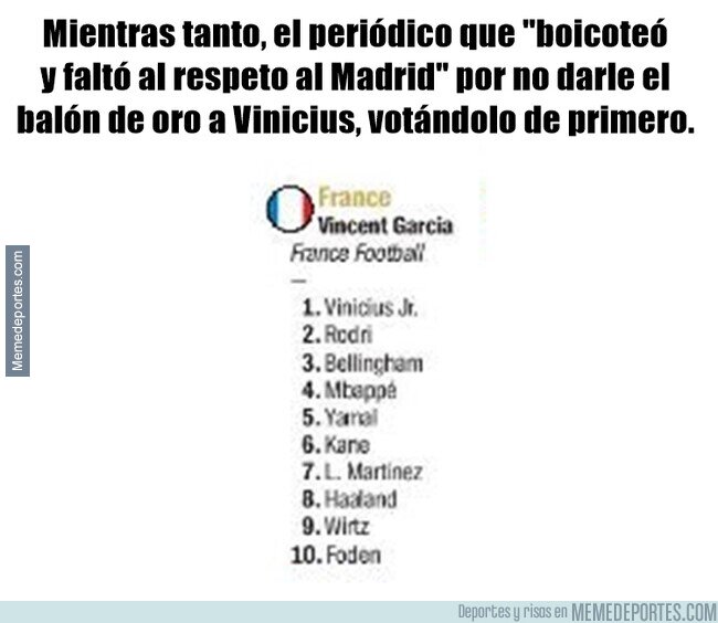 1212033 - Hablar de robos en el balón de oro es un absurdo lamentablemente normalizado
