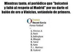 Enlace a Hablar de robos en el balón de oro es un absurdo lamentablemente normalizado