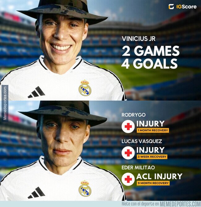 1212101 - Malas noticias para el Madrid