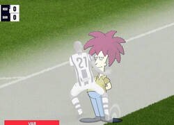 Enlace a Así ve el VAR a Lewandowski