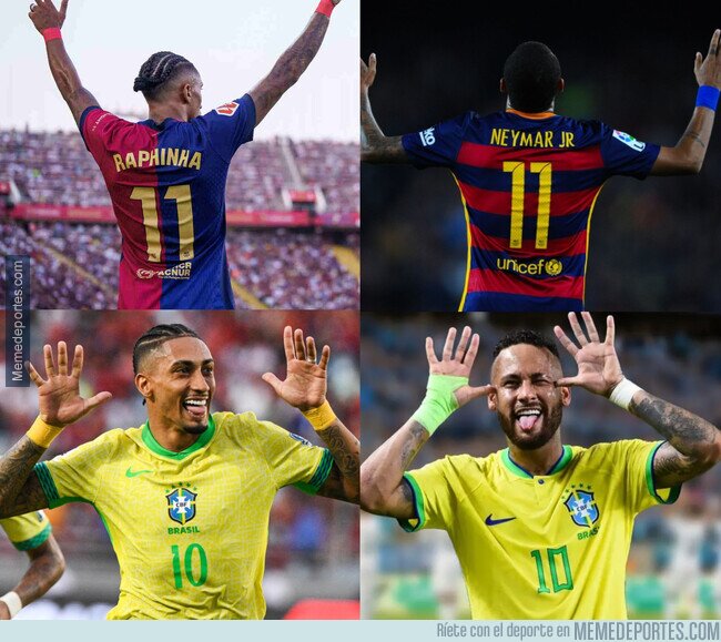 1212198 - El nuevo 11 del Barça y 10 de Brasil