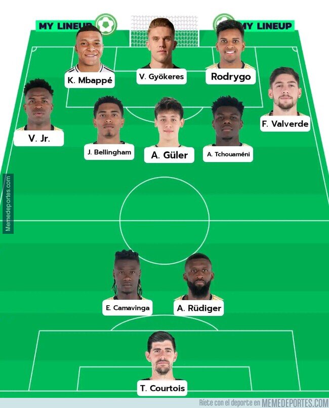 1212407 - Posible alineación de los nuevos galácticos la temporada que viene