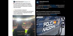 Enlace a Florentino Pérez tiene prohibidio poner imágenes del Bernabéu a la Policía