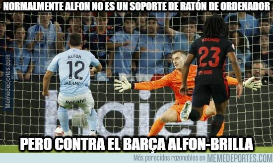 1212479 - Normalmente no es alfombrilla, pero contra el Barça sí