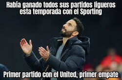 Enlace a Rubén Amorim ya conoce lo que es el United