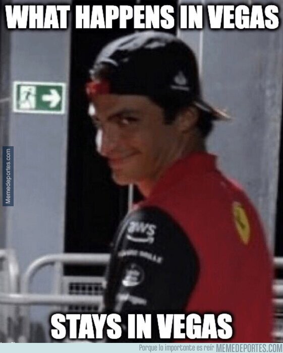 1212549 - Así salió Sainz de Las Vegas según algunos